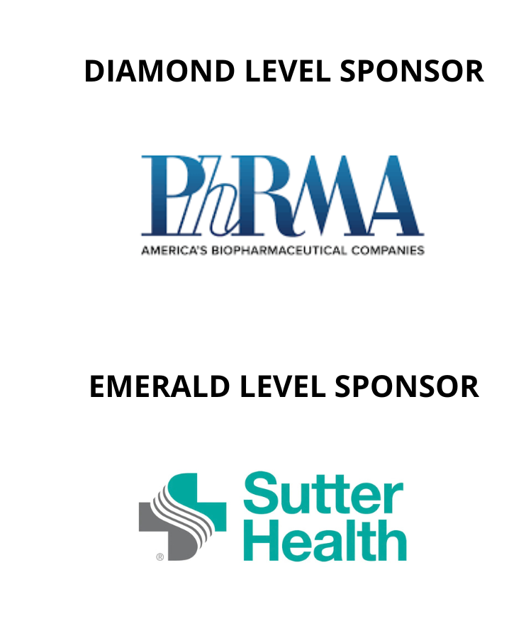 Diamond Level Sponsor - Pharma and Emerald Level Sponsor - Sutter Health
